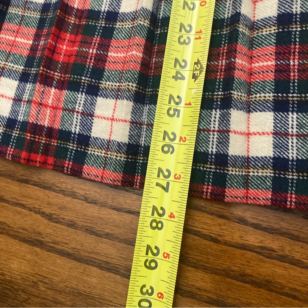 Vintage Young Pendleton Wool Skirt Full Wrap Plaid Pleated XS 26 x 27.5 - Picture 12 of 12